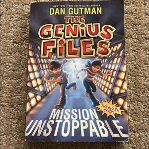 🚨The Genius Files: Mission Unstoppable Book by Dan Gutman